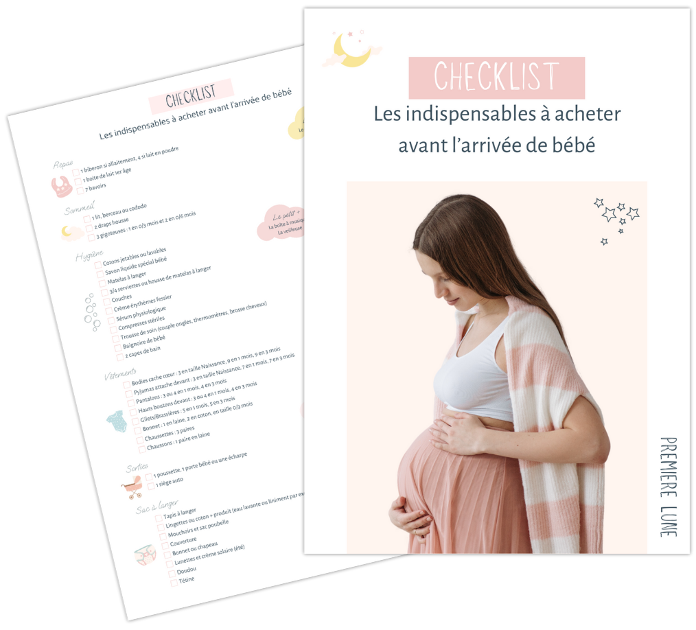 Checklist essentiels à avoir à la naissance de ton bébé